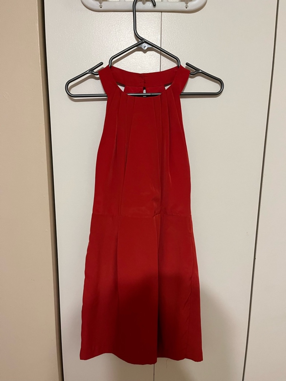 BCBGeneration Red Halter Dress
